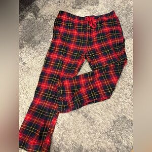 Goodfellow & Co Red and Black Plaid Pants